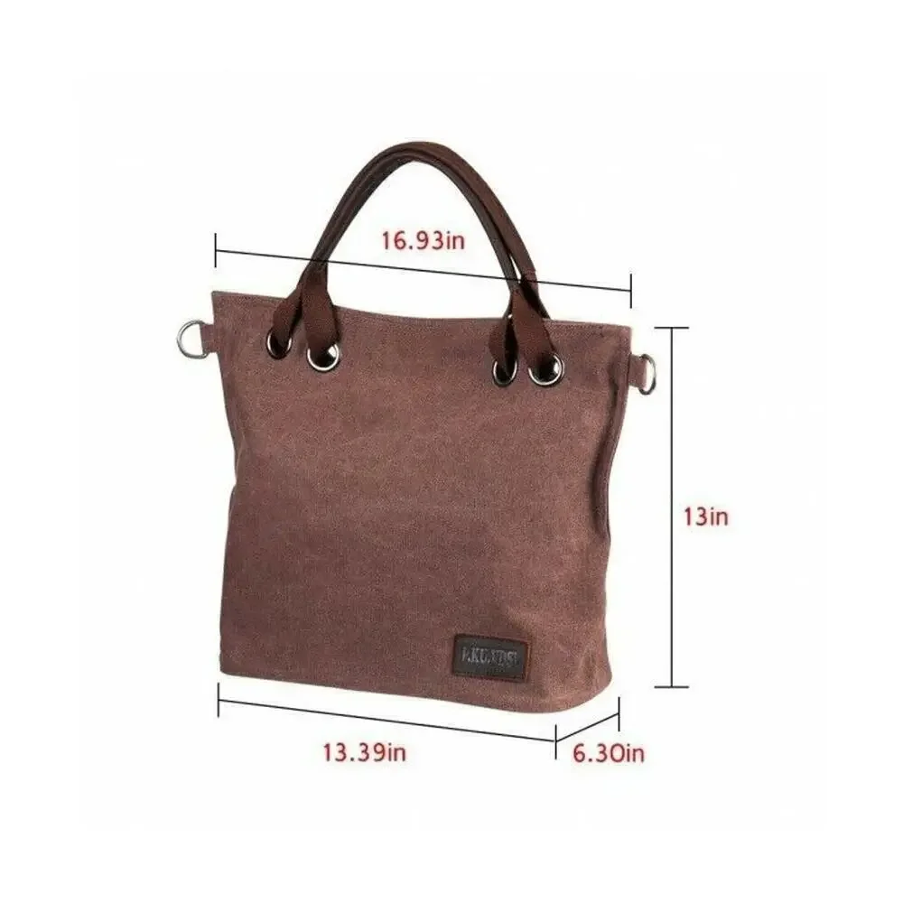 Hobo Crossbody Bag for Women, P.KU.VDSL Slouch Bag,‎ Canvas Hobo Shoulder Bag